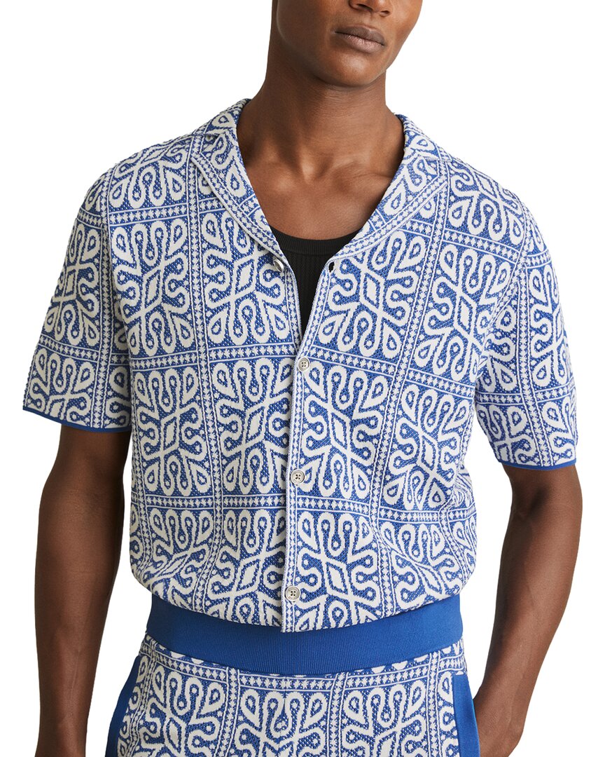 Reiss River Cuban Button Top