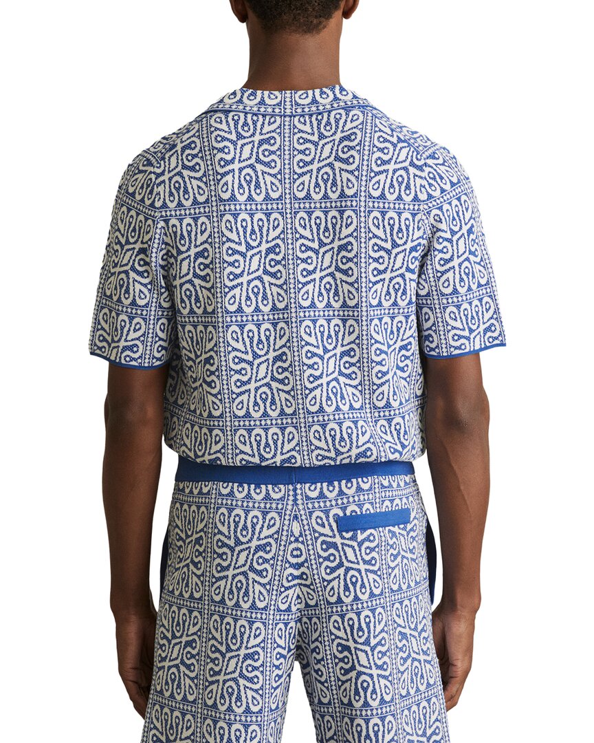 Reiss River Cuban Button Top