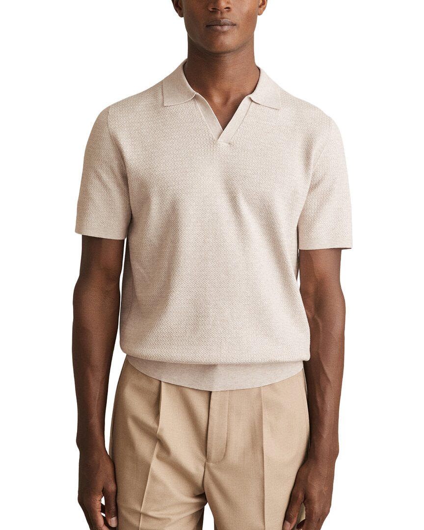 Reiss Reiss Tyne Open Collar Soft Top