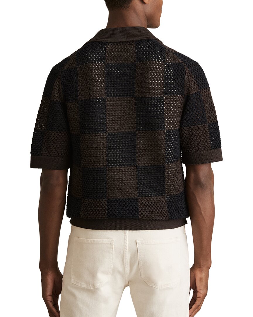 Reiss Alfred Button Front Top