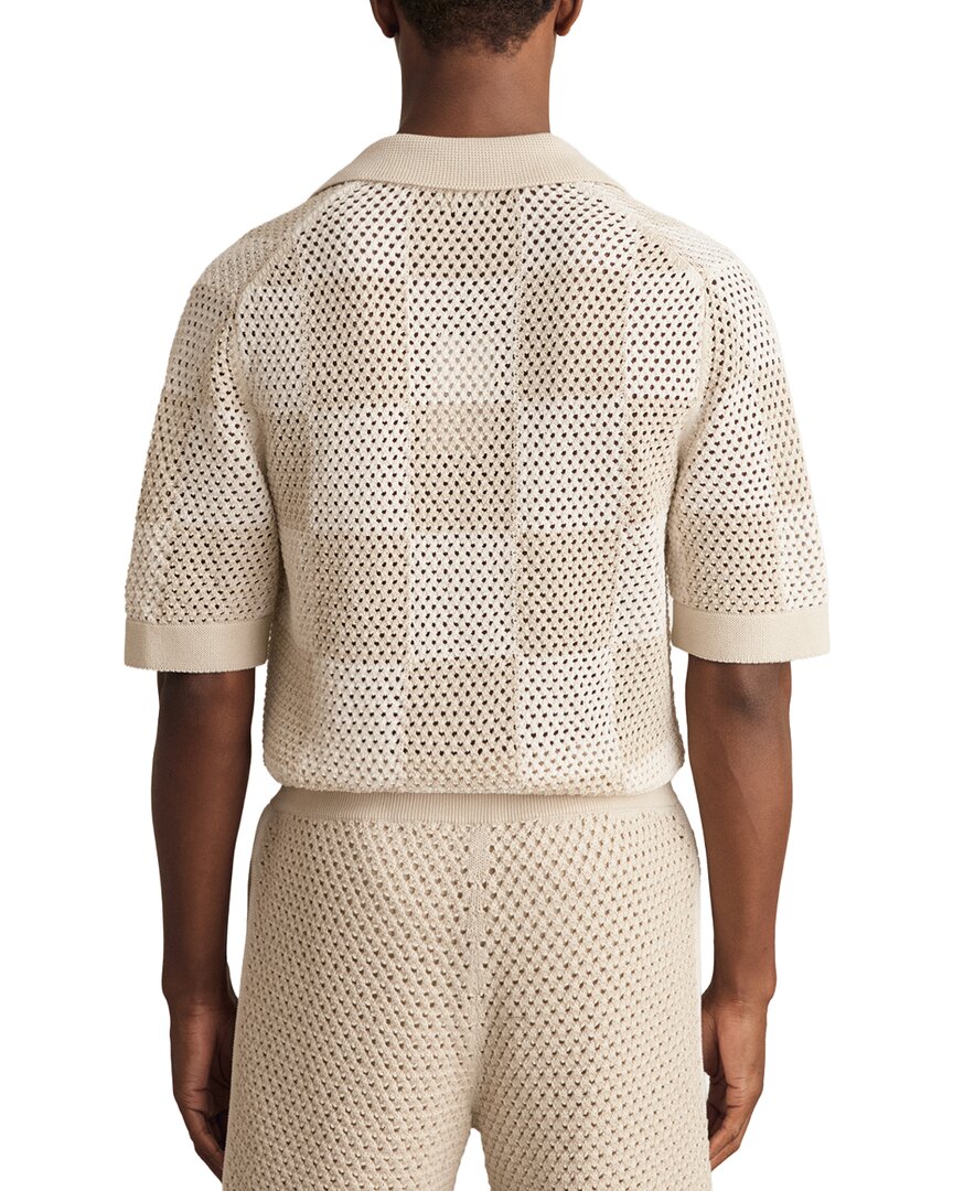 Reiss Alfred Button Front Top