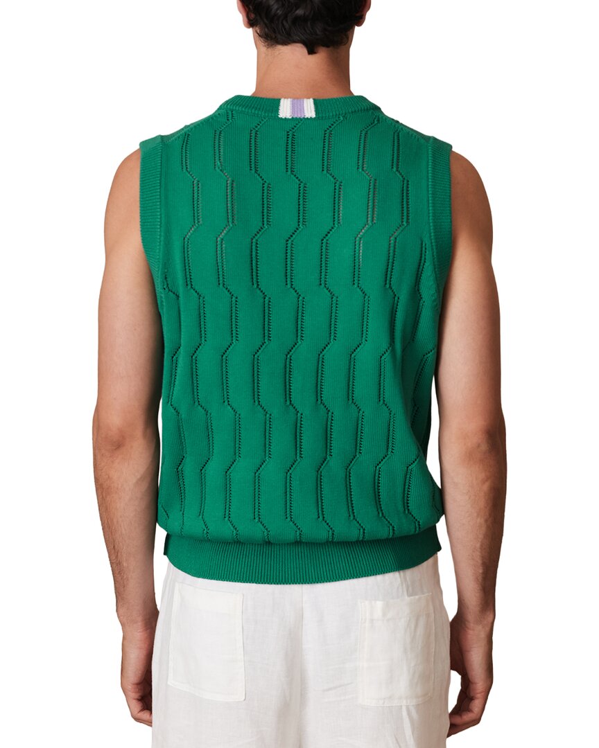 Reiss Santo Pointelle Knitted Top