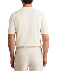 Reiss Tay Pointelle Zippered Top