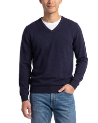 Mette 100% Cashmere V-Neck Sweater