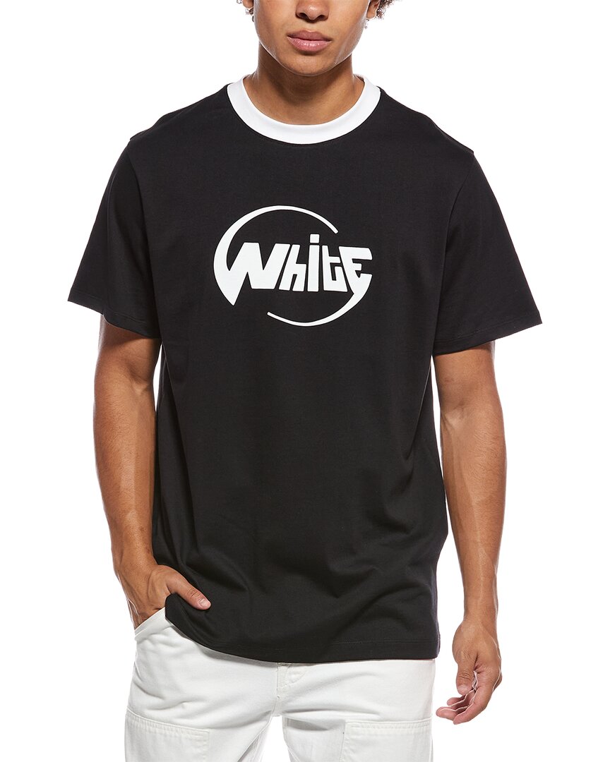 Off-White™ Slim Fit Globe Logo T-Shirt