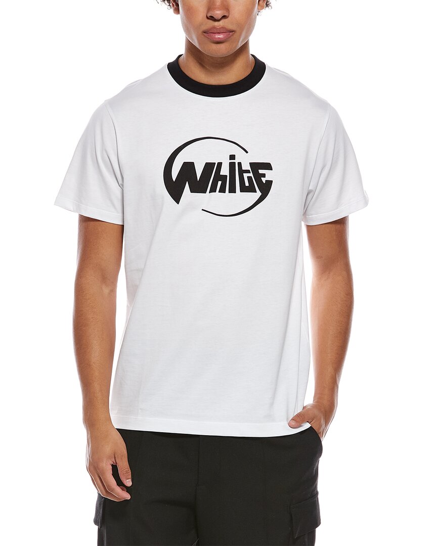 Off-White™ Slim Fit Globe Logo T-Shirt