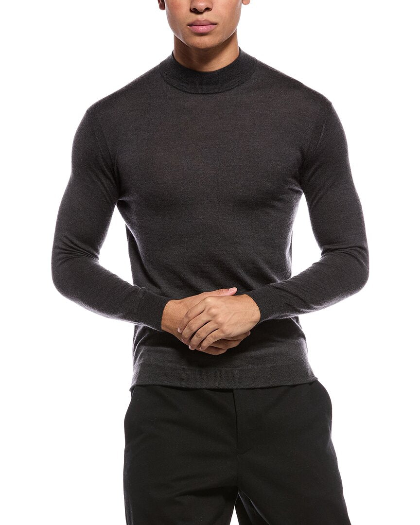 N.Peal Bond Cashmere & Silk-Blend Mock Neck Sweater