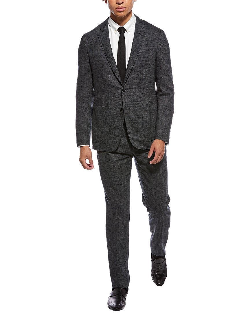 Canali Canali 2Pc Wool Suit