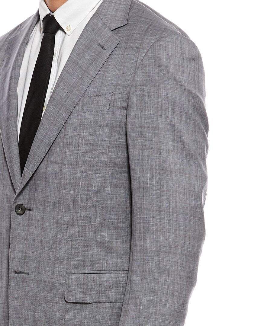 Canali Canali 2Pc Wool & Silk-Blend Suit