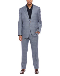 Canali Canali 2Pc Wool & Silk-Blend Suit