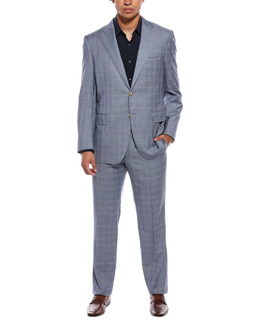 Canali Canali 2Pc Wool & Silk-Blend Suit