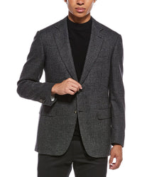 Canali Canali Wool & Cashmere-Blend Blazer