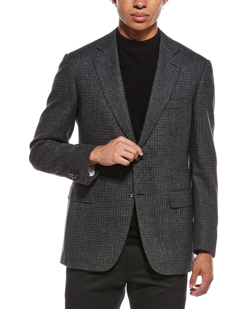 Canali Canali Wool & Cashmere-Blend Blazer