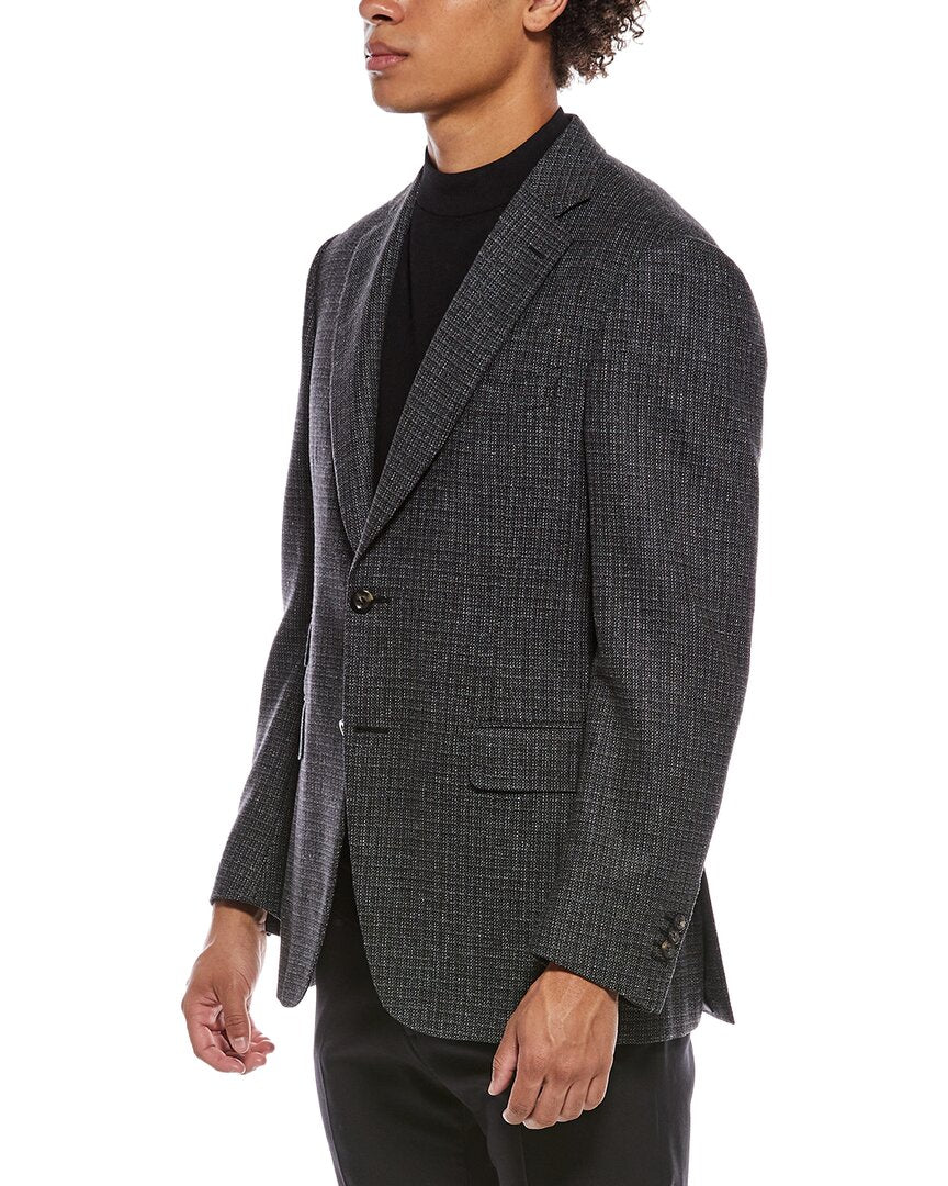 Canali Canali Wool & Cashmere-Blend Blazer