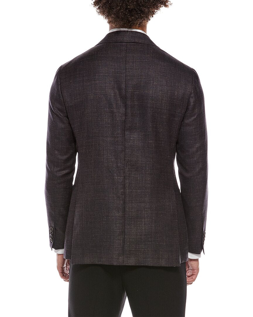 Canali Canali Wool, Silk, & Linen-Blazer