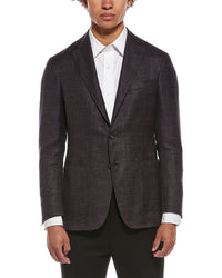Canali Canali Wool, Silk, & Linen-Blazer