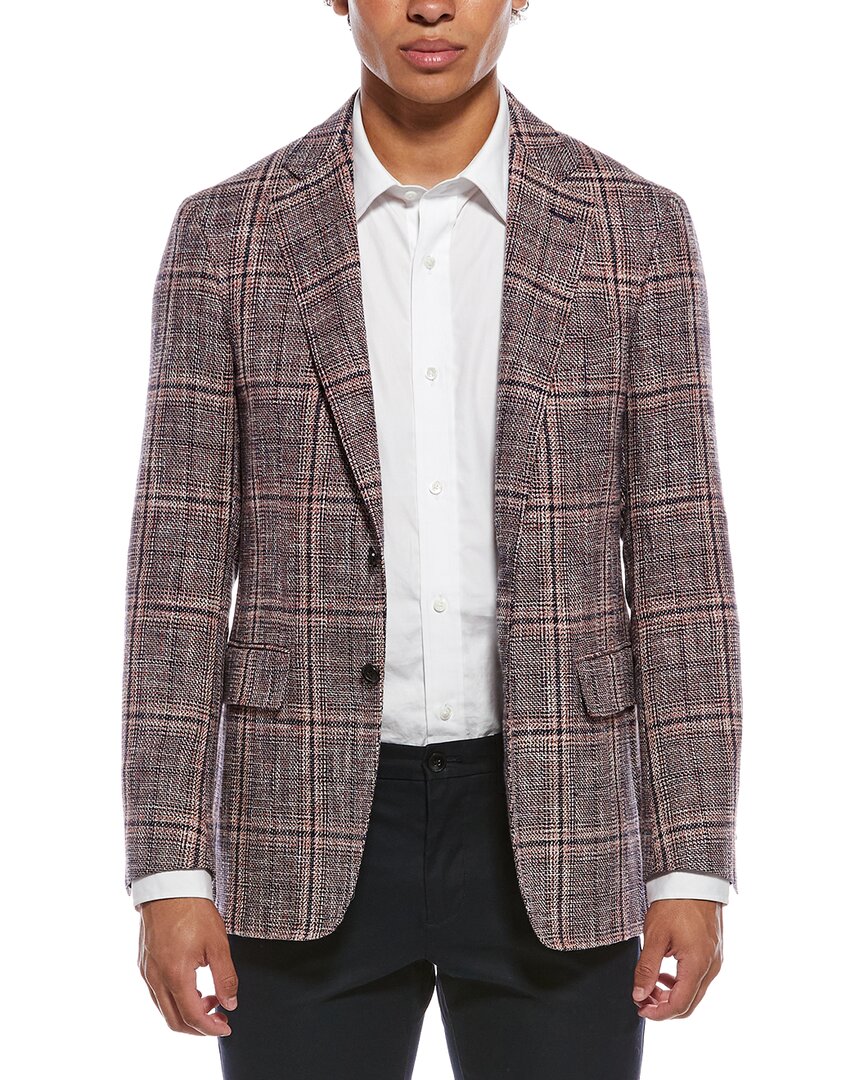 Canali Canali Linen & Wool-Blend Blazer