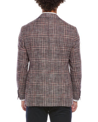 Canali Canali Linen & Wool-Blend Blazer