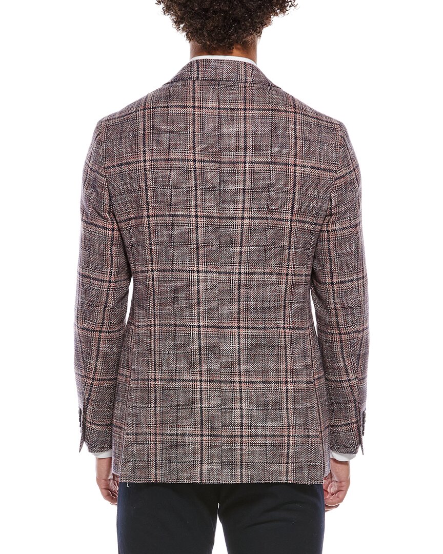 Canali Canali Linen & Wool-Blend Blazer