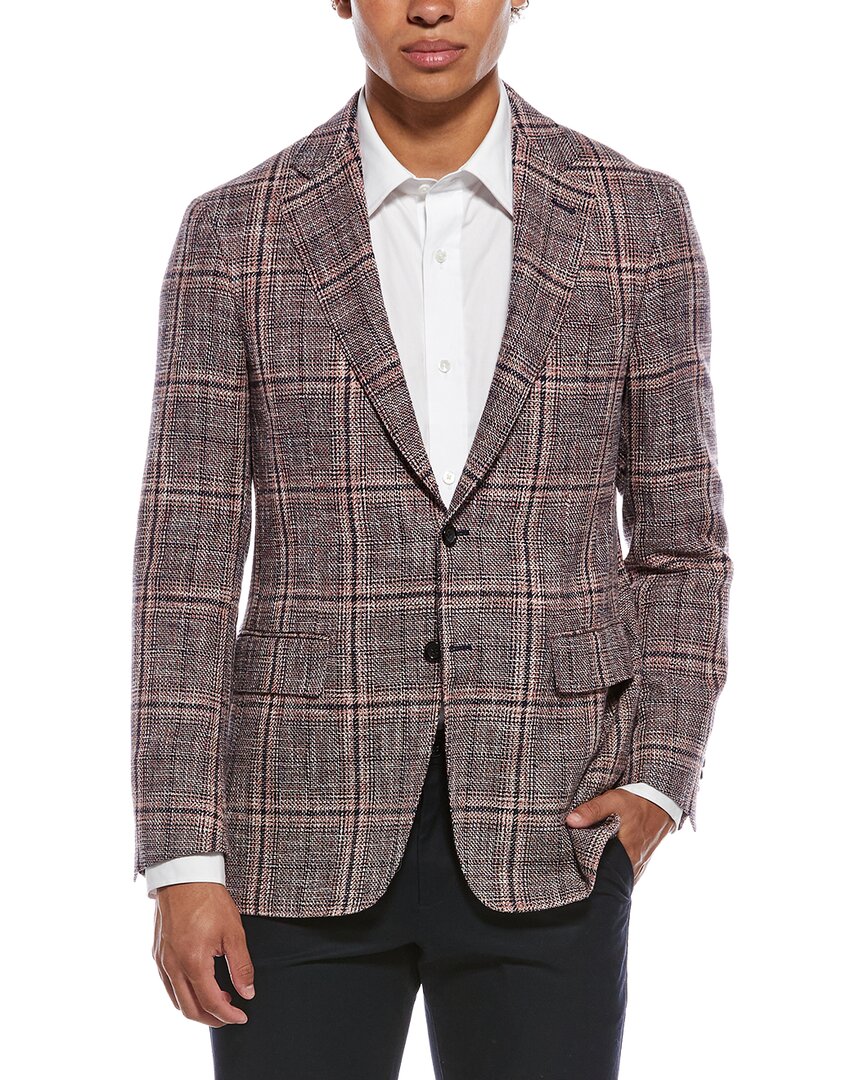 Canali Canali Linen & Wool-Blend Blazer