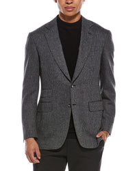 Canali Canali Wool & Cashmere-Blend Blazer