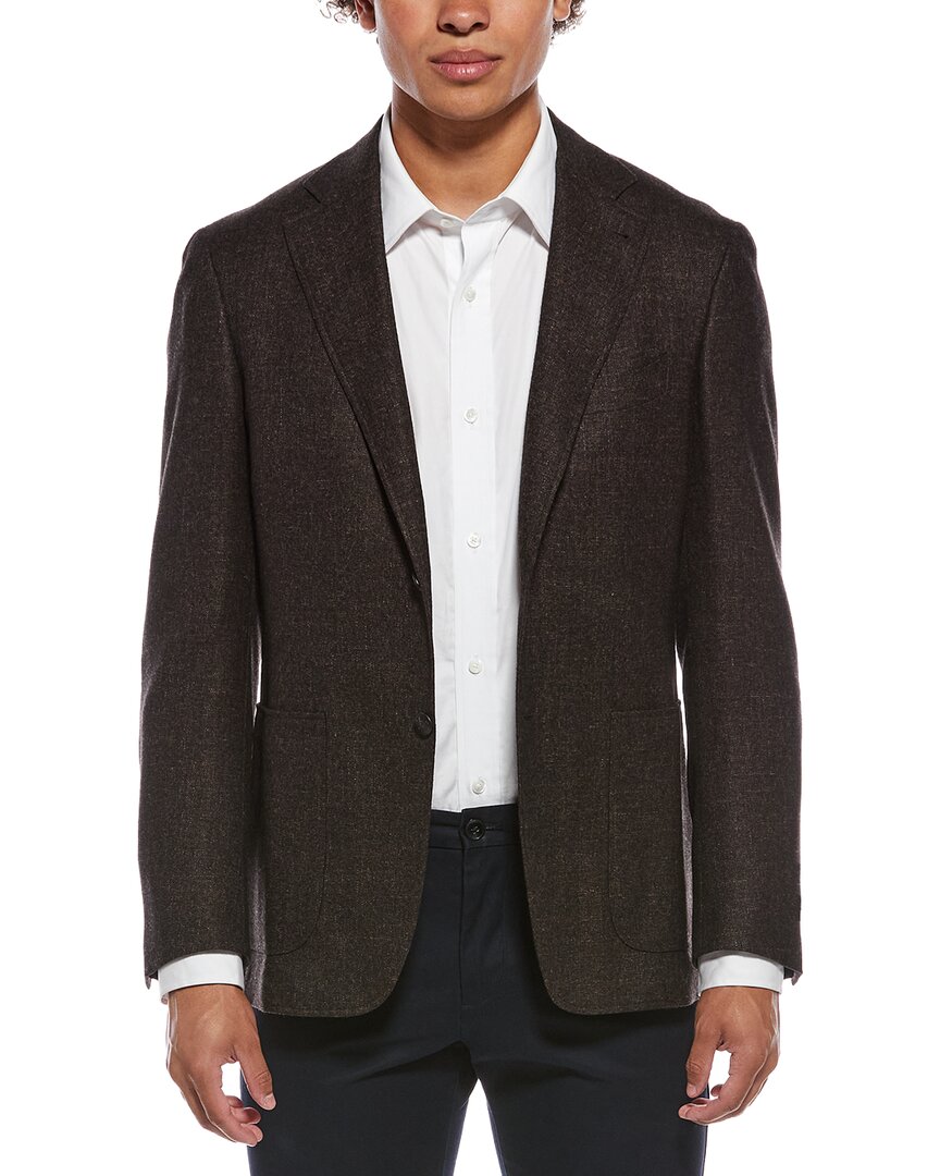 Canali Canali Wool, Silk, & Linen-Blazer