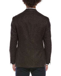 Canali Canali Wool, Silk, & Linen-Blazer