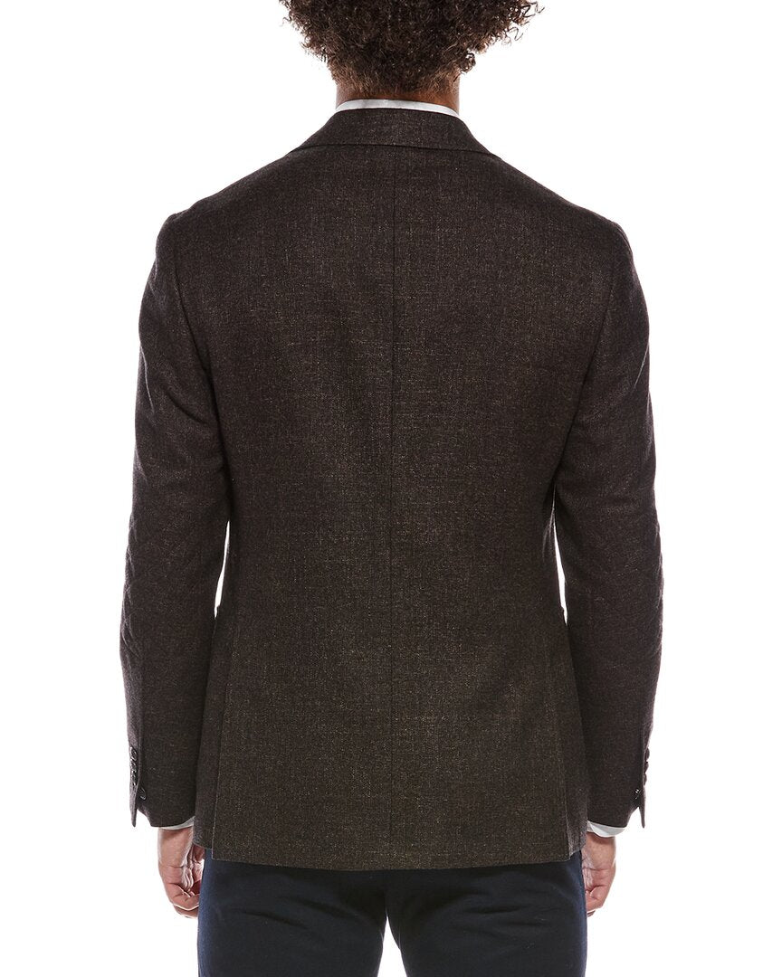 Canali Canali Wool, Silk, & Linen-Blazer