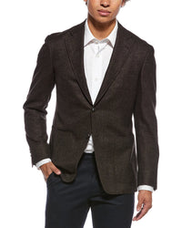 Canali Canali Wool, Silk, & Linen-Blazer