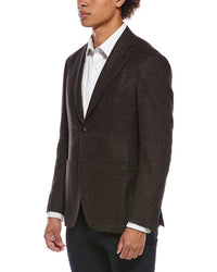 Canali Canali Wool, Silk, & Linen-Blazer