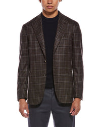 Canali Canali Cashmere & Silk-Blend Blazer