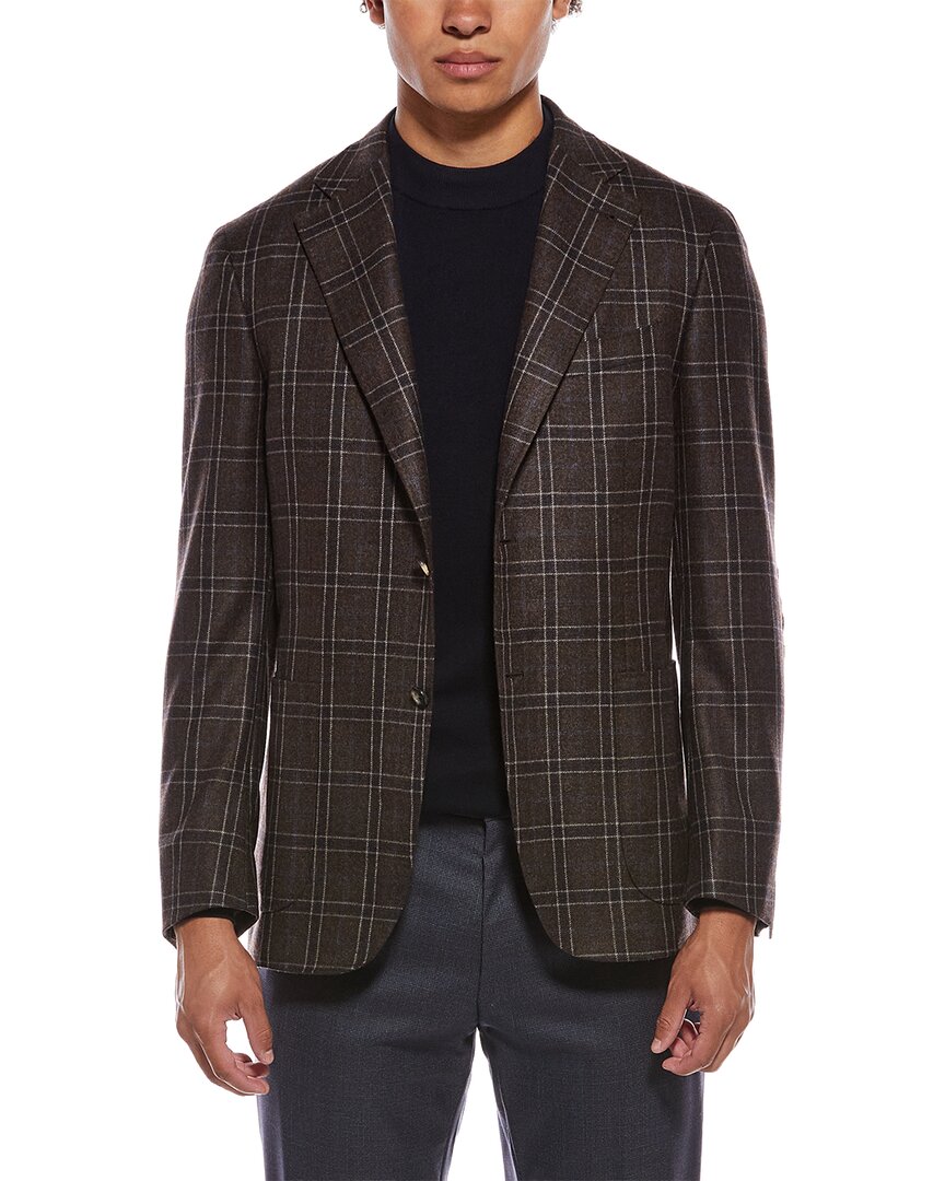 Canali Canali Cashmere & Silk-Blend Blazer