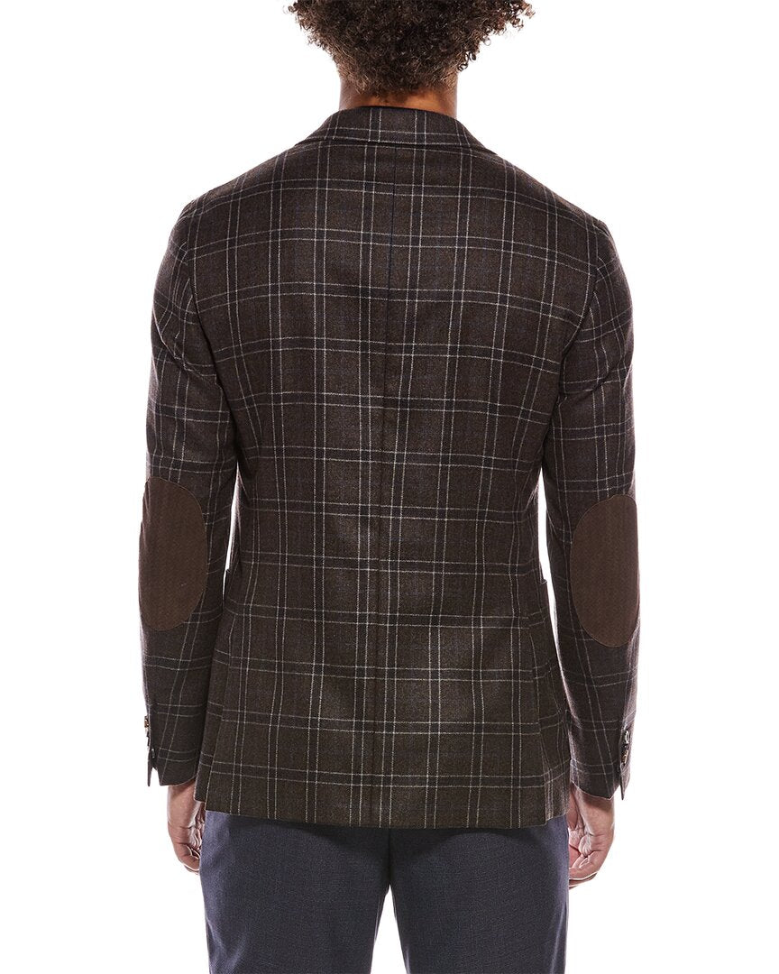 Canali Canali Cashmere & Silk-Blend Blazer