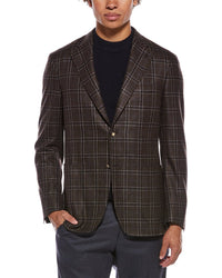 Canali Canali Cashmere & Silk-Blend Blazer