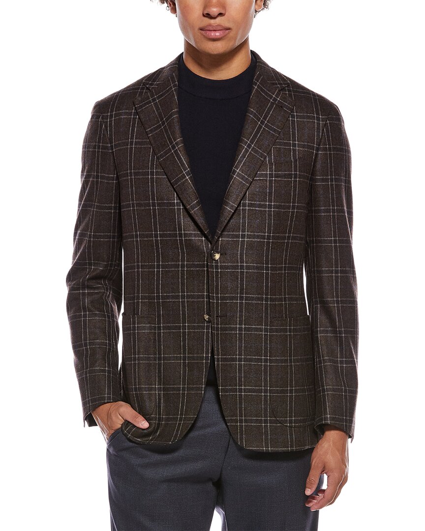 Canali Canali Cashmere & Silk-Blend Blazer