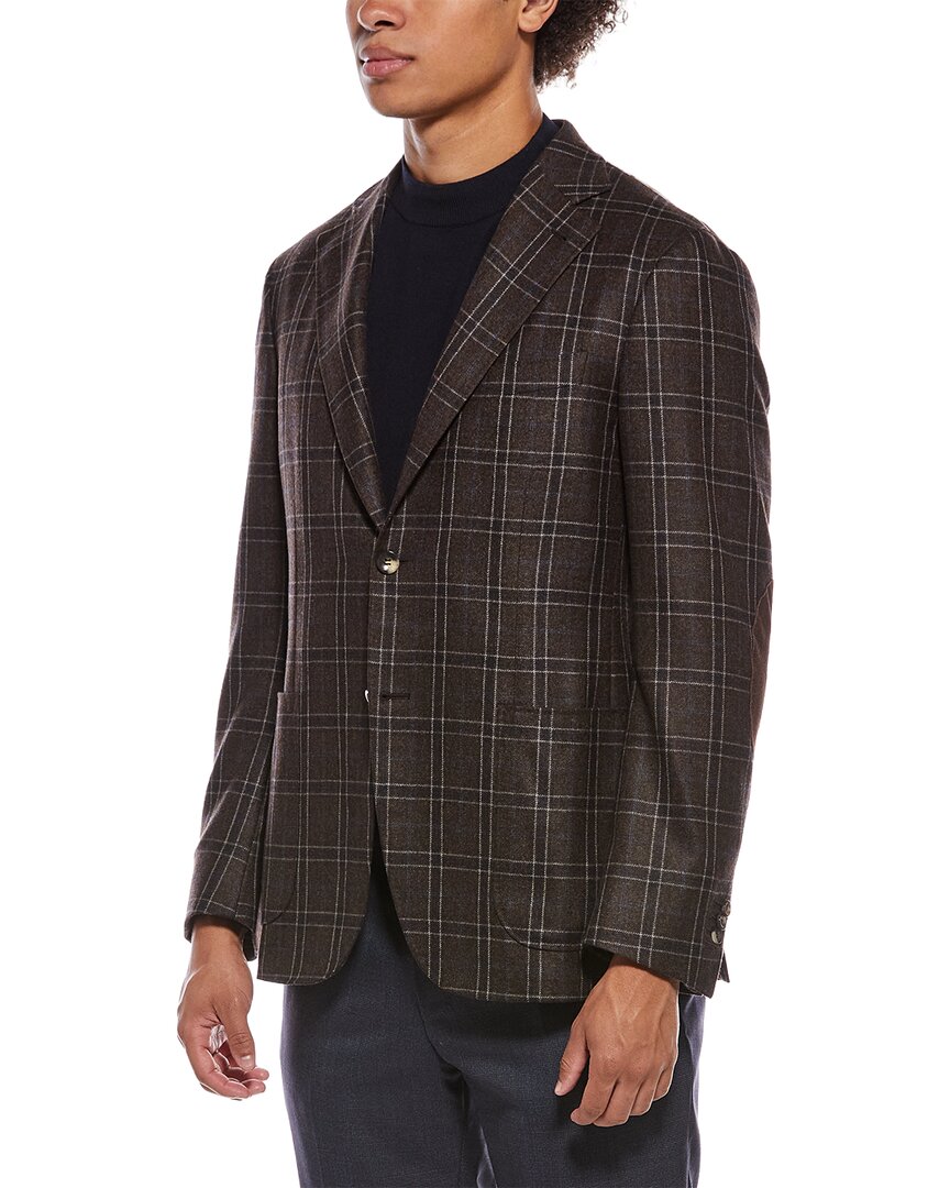 Canali Canali Cashmere & Silk-Blend Blazer