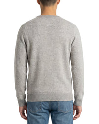 Naadam Wool & Cashmere-Blend Marled Henley Sweater