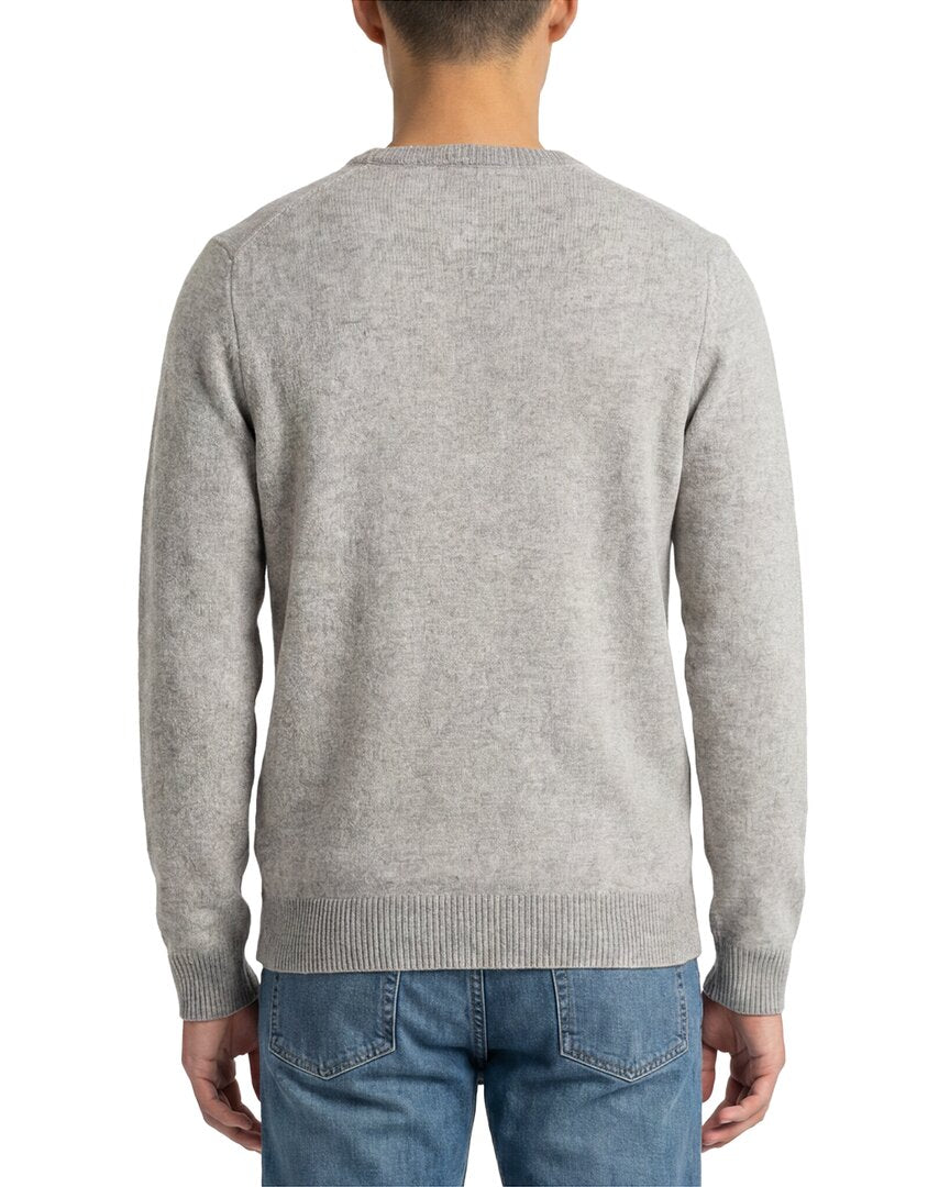 Naadam Wool & Cashmere-Blend Marled Henley Sweater