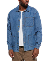 The Normal Brand The Normal Brand Lightweight Denim Overshirt