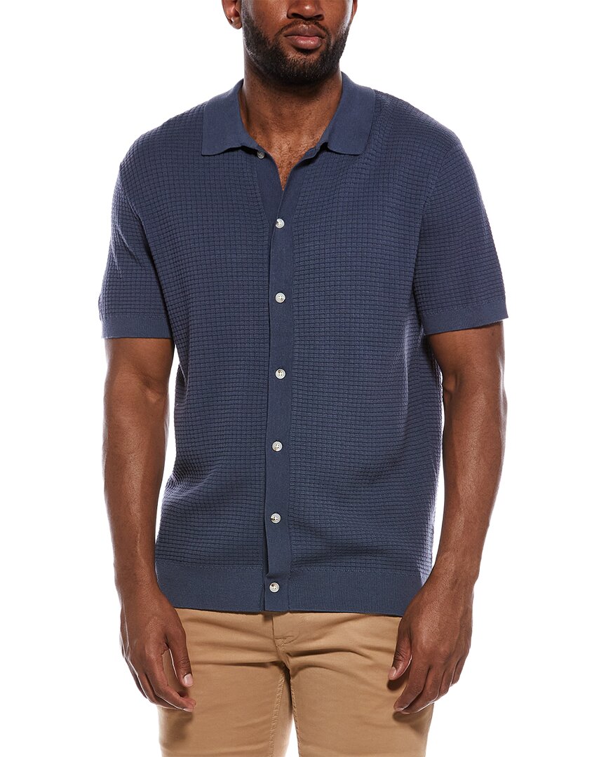 The Normal Brand The Normal Brand Waffle Stitch Button Up Shirt