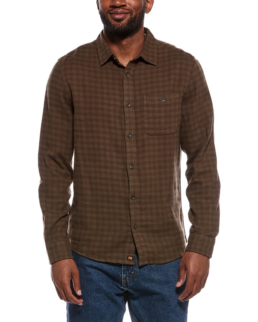 The Normal Brand The Normal Brand Hudson Double Brushed Flannel Shirt