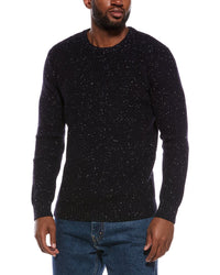The Normal Brand The Normal Brand Seawool Nep Wool-Blend Crewneck Sweater