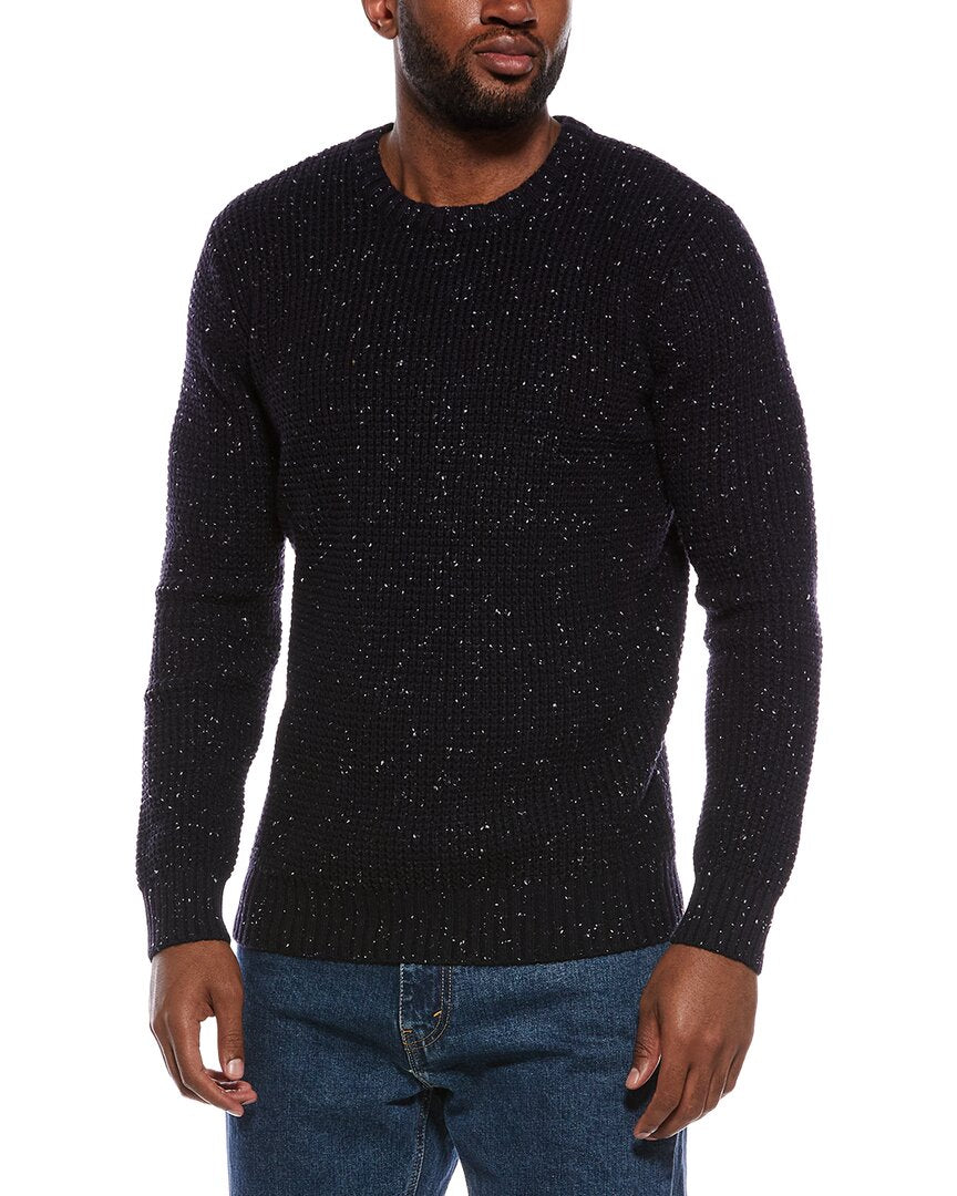 The Normal Brand The Normal Brand Seawool Nep Wool-Blend Crewneck Sweater