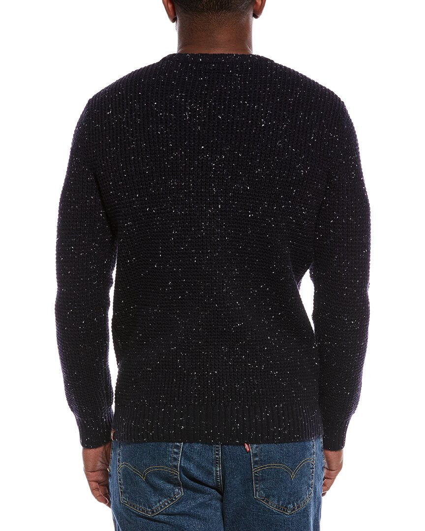 The Normal Brand The Normal Brand Seawool Nep Wool-Blend Crewneck Sweater