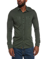 The Normal Brand The Normal Brand Lennox Jersey Button Up Shirt