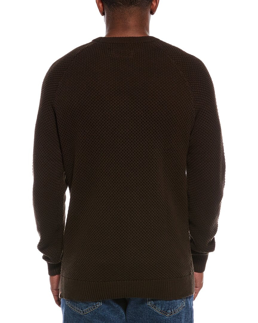 The Normal Brand The Normal Brand Moss Stitch Crewneck Sweater