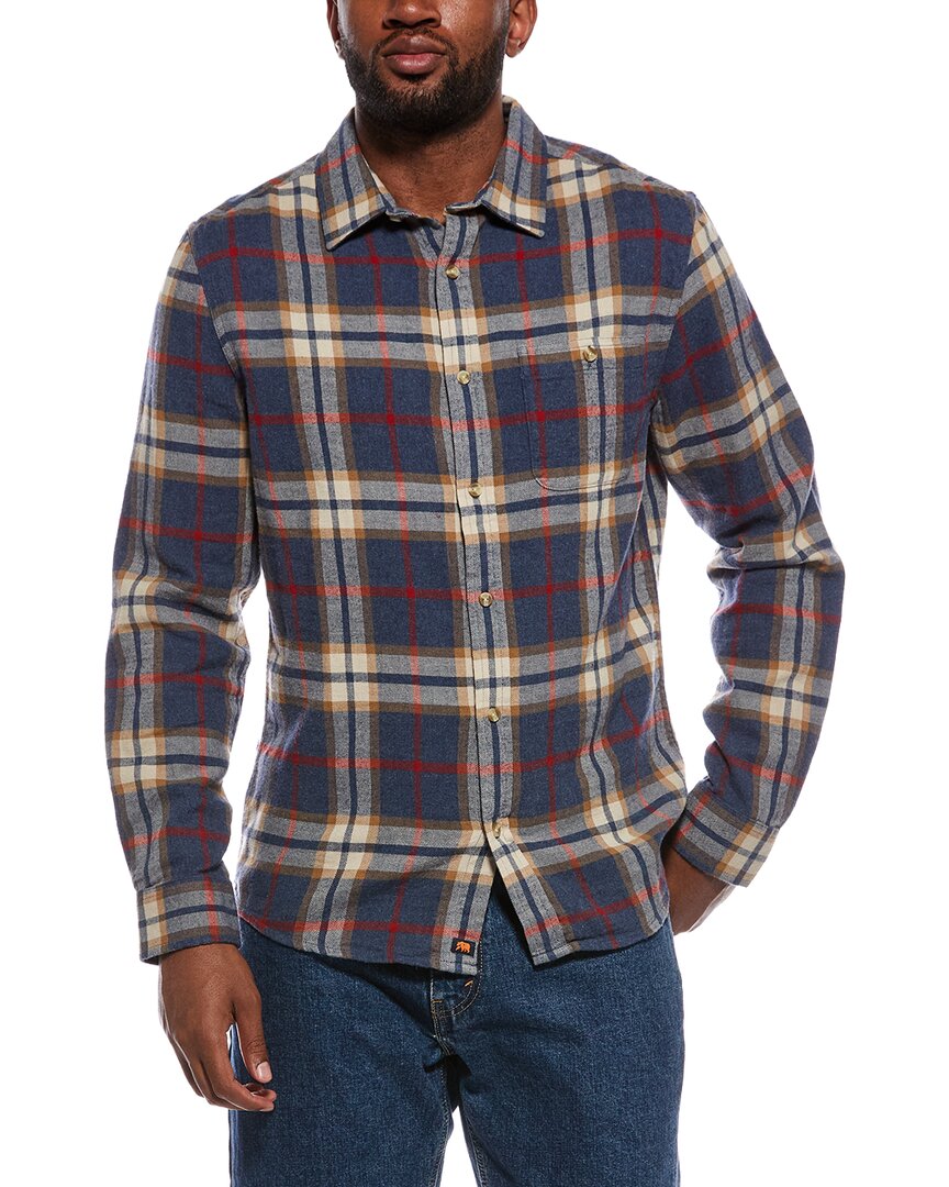 The Normal Brand The Normal Brand Hudson Double Brushed Flannel Shirt