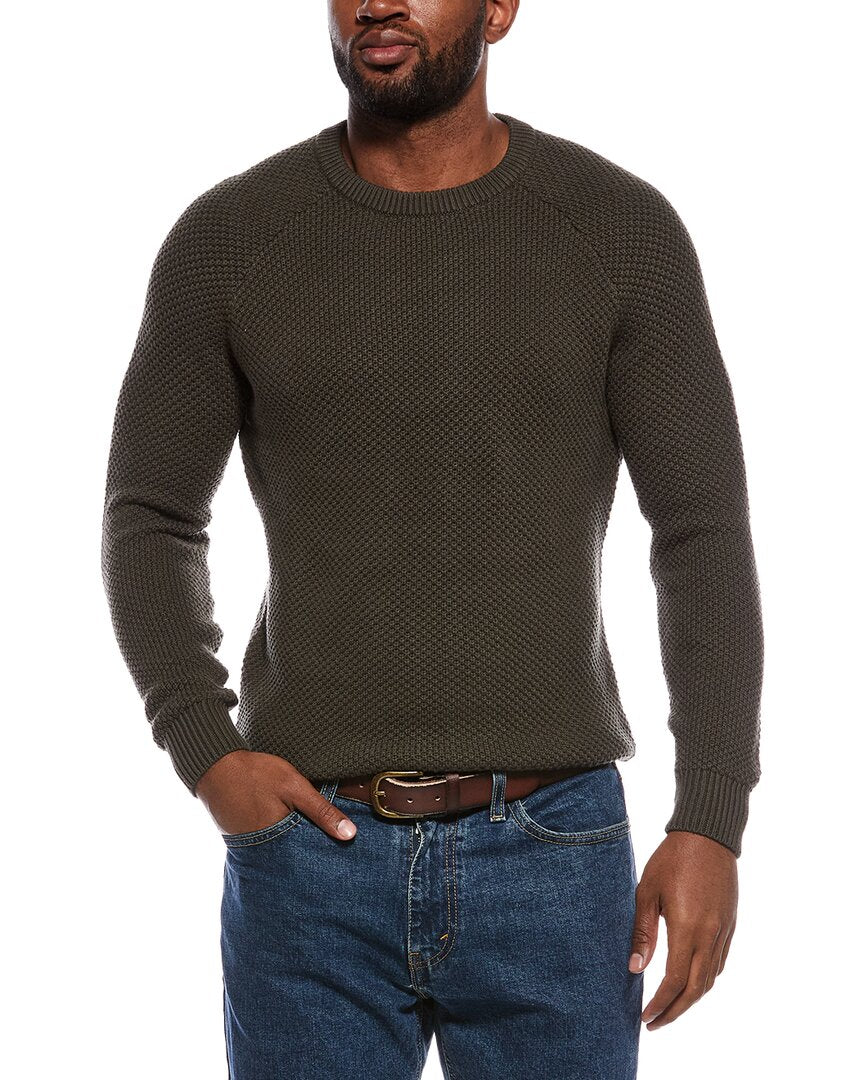 The Normal Brand The Normal Brand Moss Stitch Crewneck Sweater