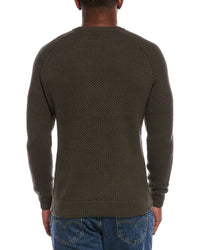 The Normal Brand The Normal Brand Moss Stitch Crewneck Sweater