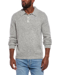 Madewell Madewell Alpaca & Wool-Blend Polo Sweater